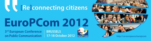 EuroPCom 2012 - 3rd European Conference on Public Communication