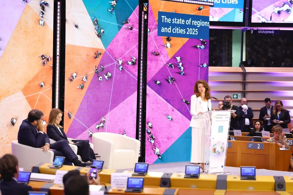 President Kata Tüttő at the Opening Session of the European Week of Regions and Cities