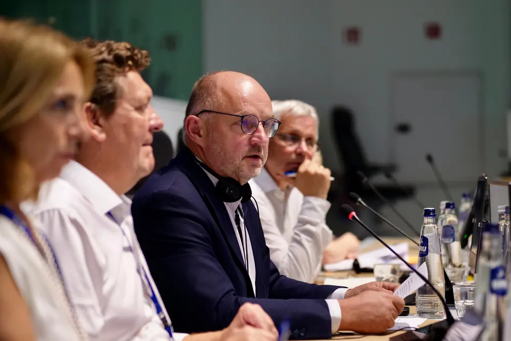 Piotr Calbecki (PL/EPP) at the EP intergroup