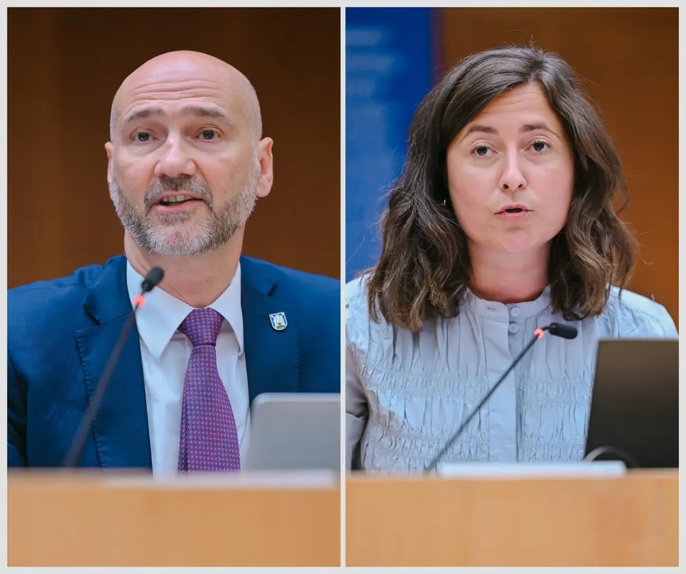Ordfører: Joško Klisović (HR/PES), til venstre, og Magali Altounian (FR/Renew Europe), til højre.