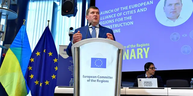 Cities and regions launch Alliance for Ukraine's reconstruction