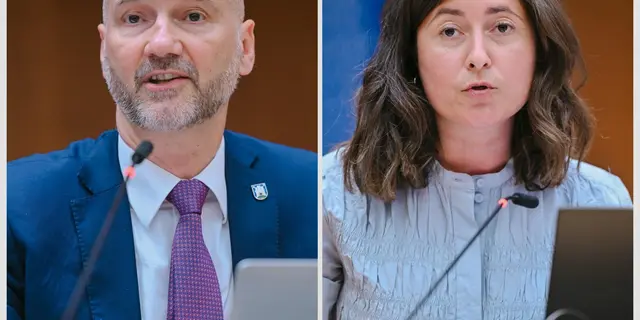 Ordfører: Joško Klisović (HR/PES), til venstre, og Magali Altounian (FR/Renew Europe), til højre.